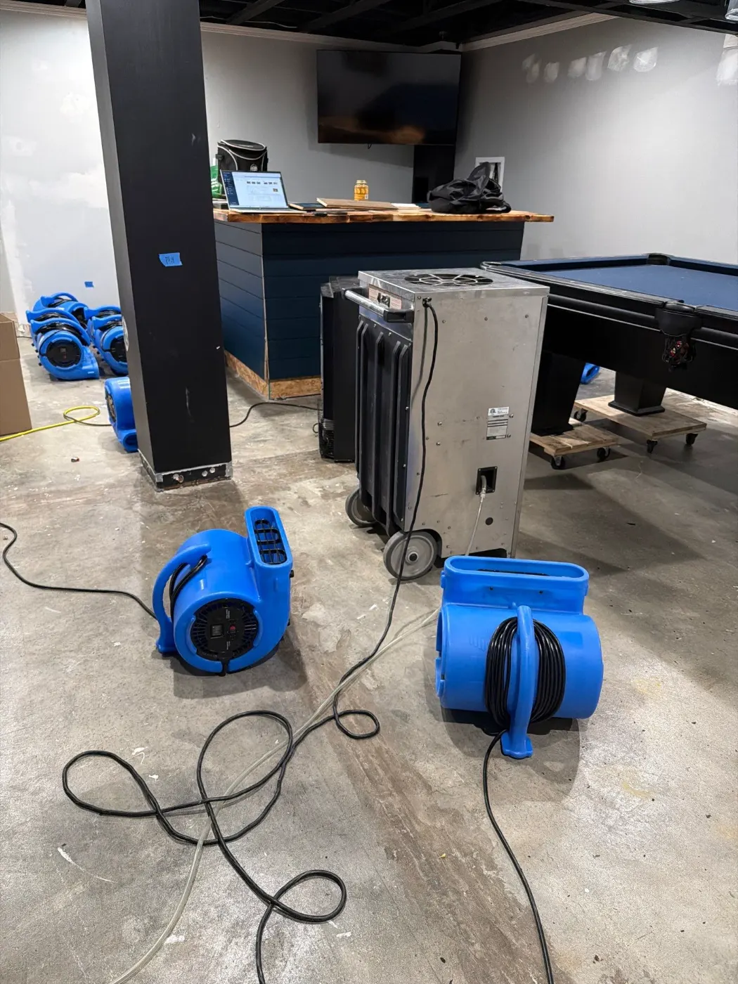 Documented commercial restoration in Old Town Brownsburg, IN